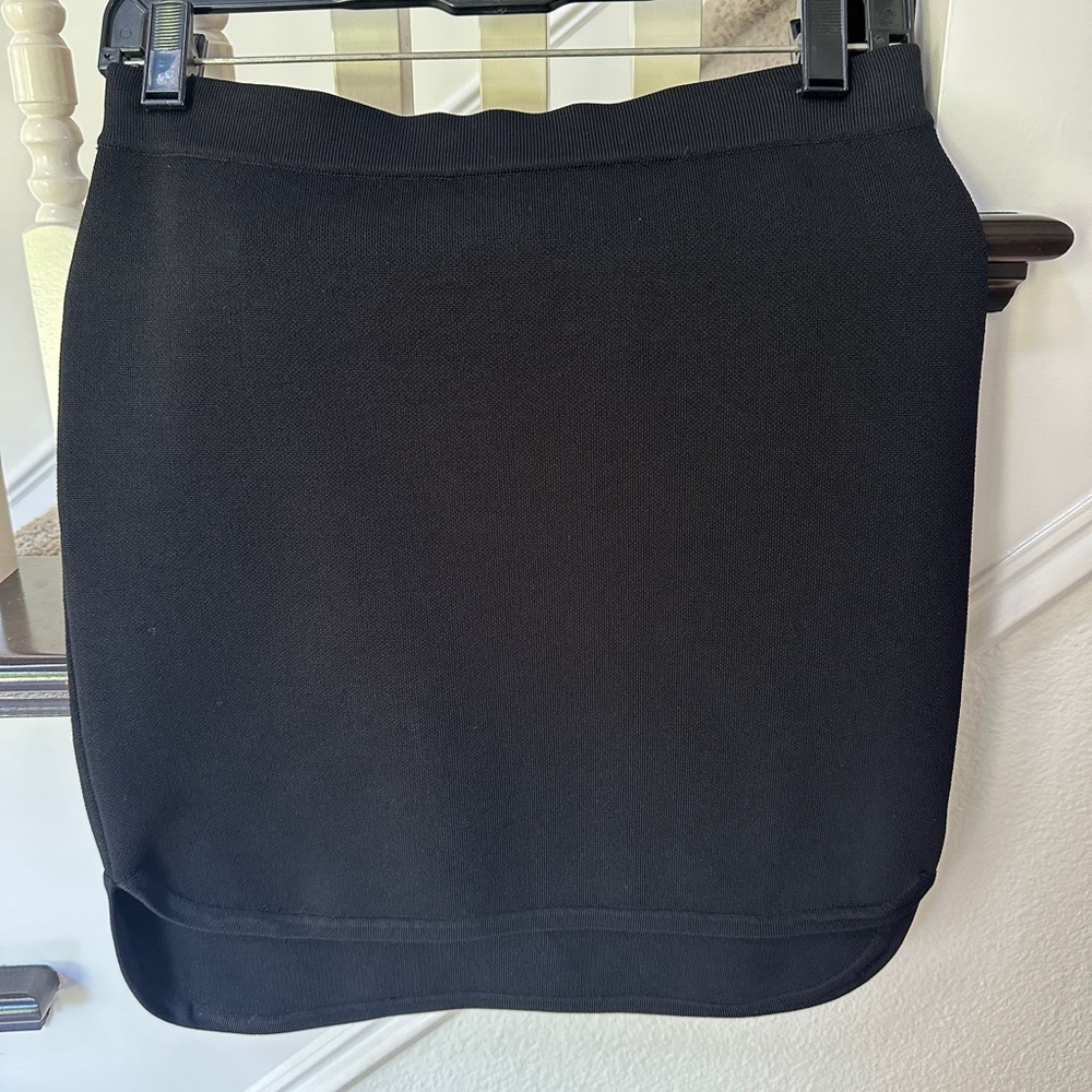 Parker Black Mini Pencil Skirt for Work
